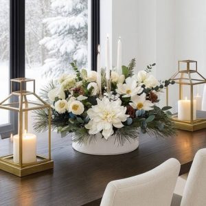 Centerpieces- Snow beauty